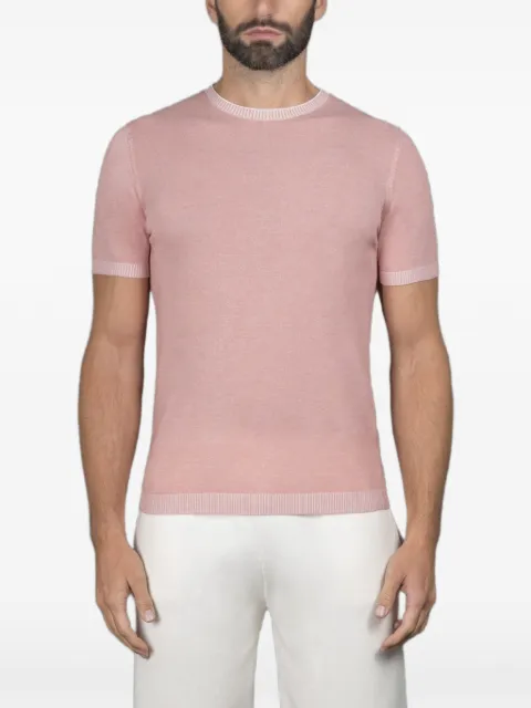 Moorer short-sleeve sweater
