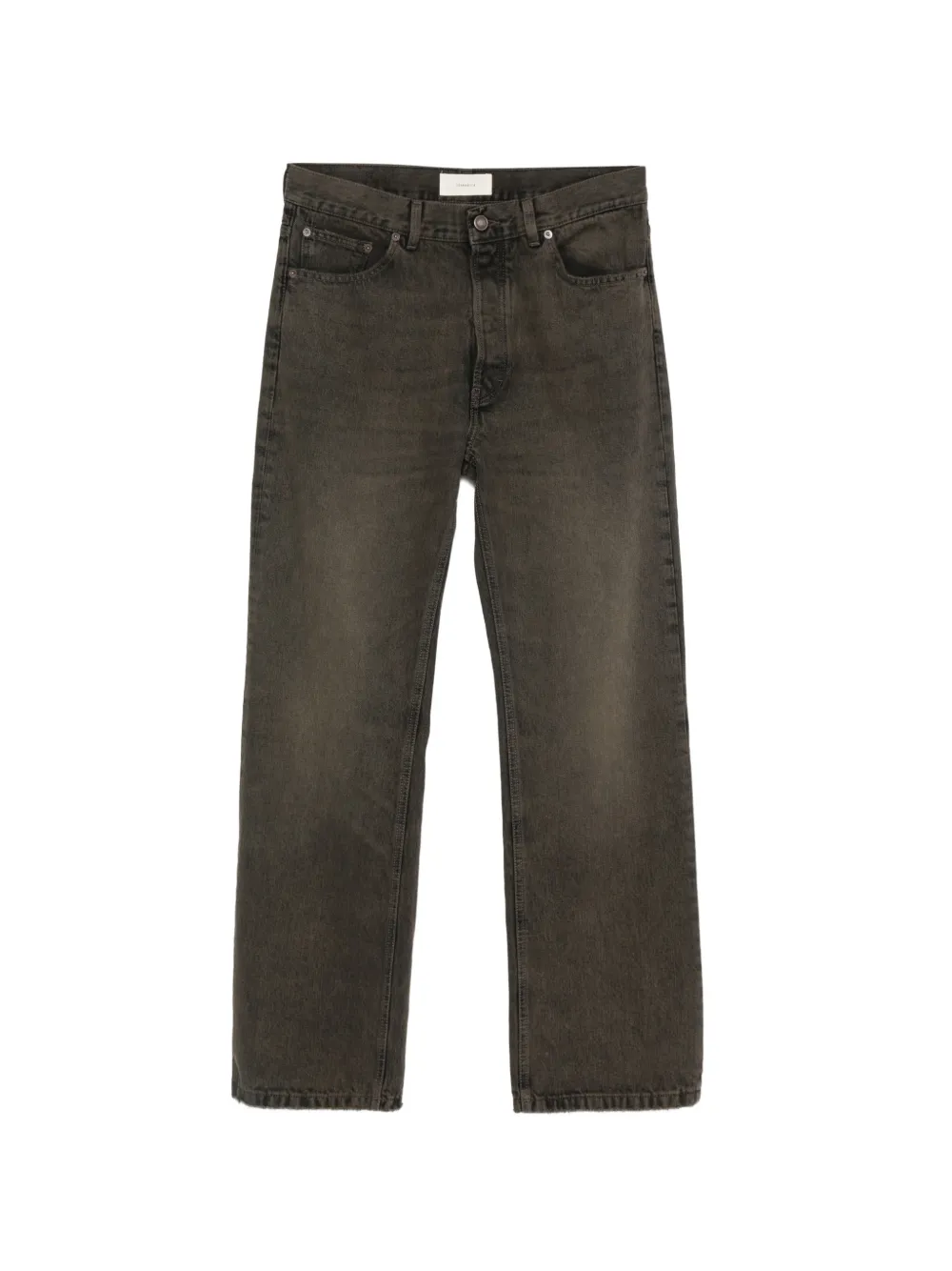 Jeanerica faded straight-leg jeans