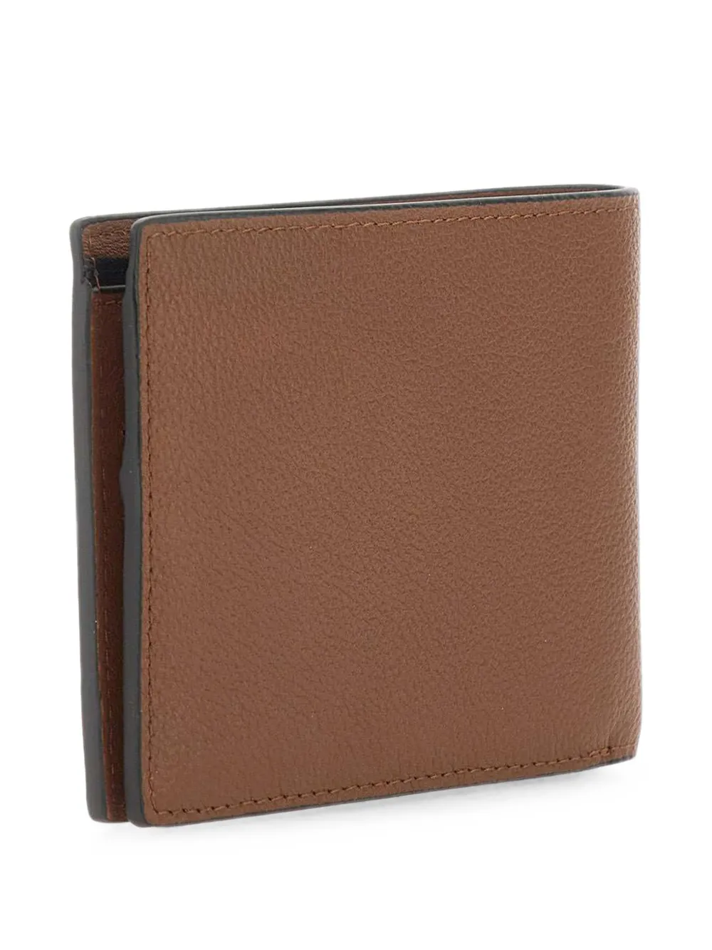 Borsalino Portemonnee met logo-reliëf Bruin