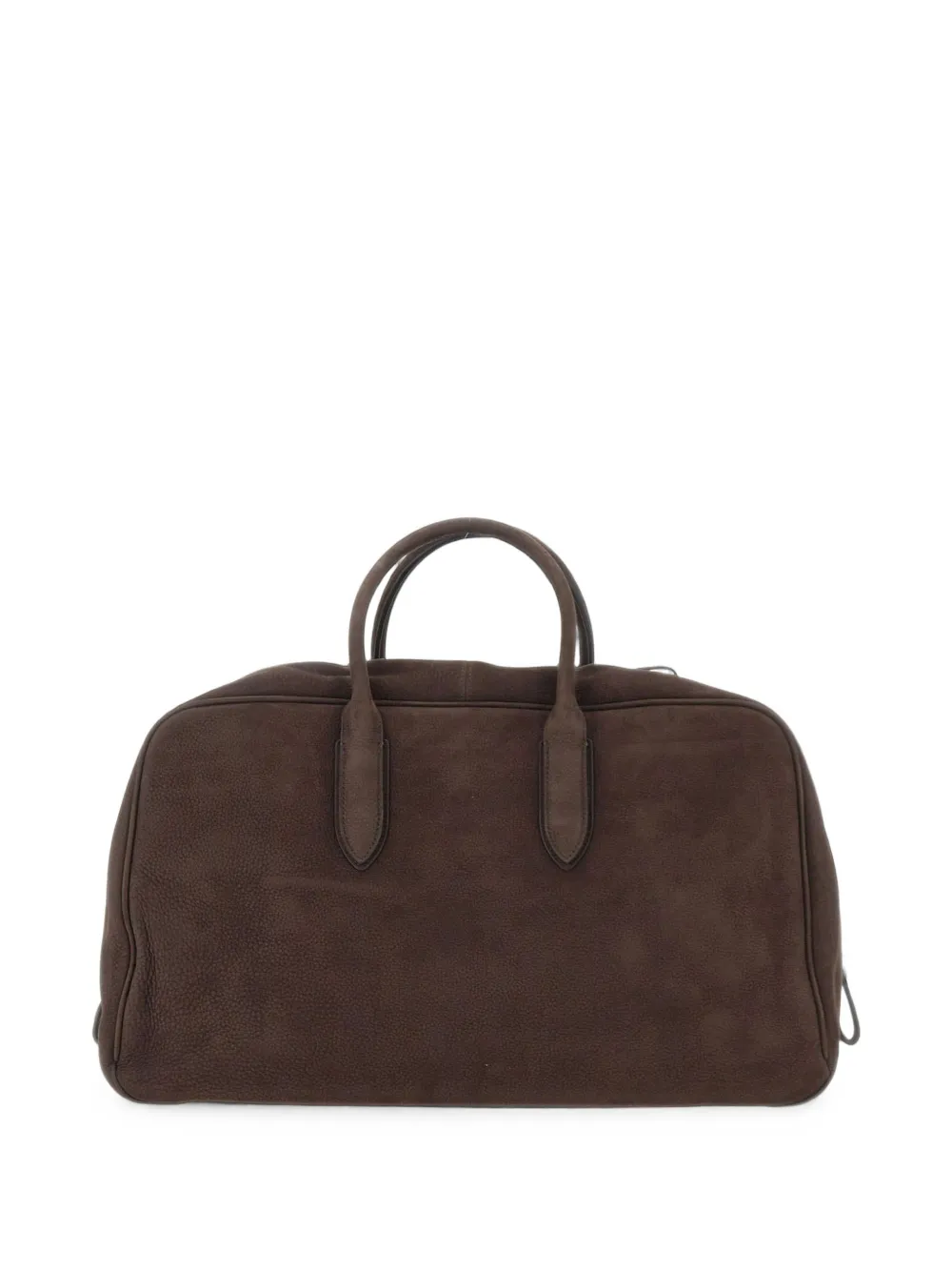 Borsalino Duffeltas met twee draagmogelijkheden Bruin