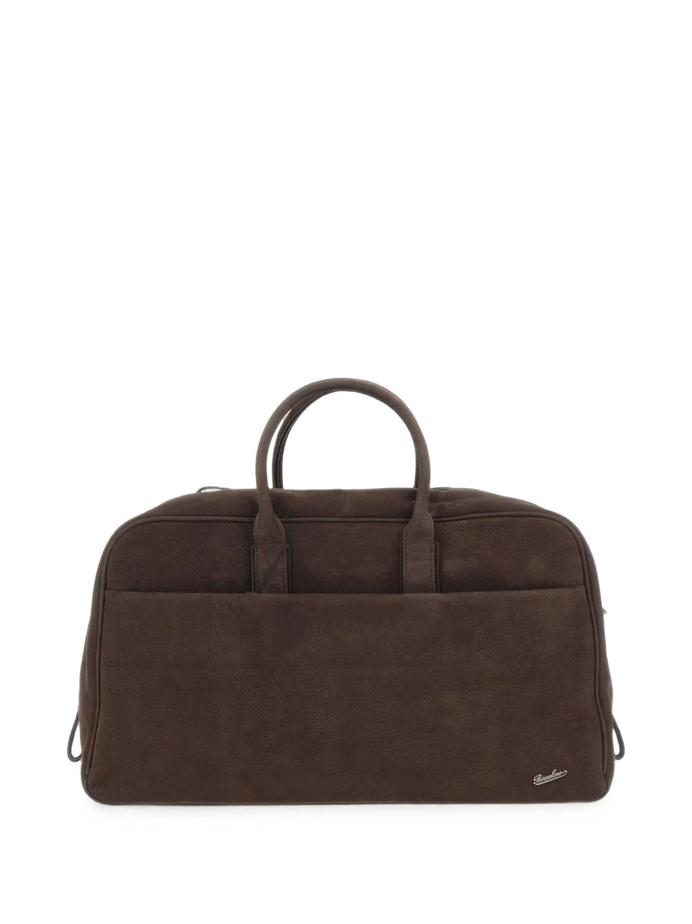 Borsalino Duffeltas met twee draagmogelijkheden Bruin