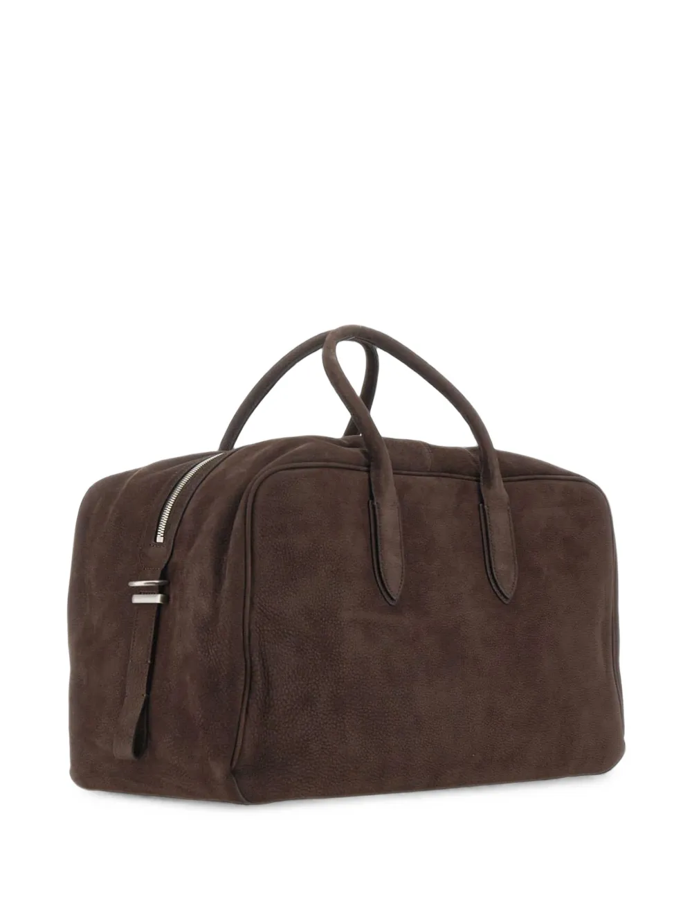 Borsalino Duffeltas met twee draagmogelijkheden Bruin