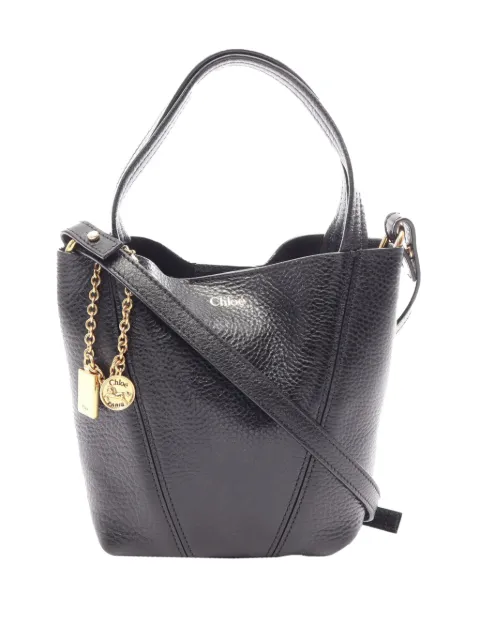 Chloé Pre-Owned 2000-2026 Small Grained Calfskin Spin satchel
