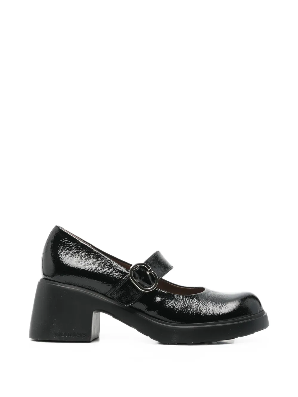 wonders buckle-fastening leather pumps