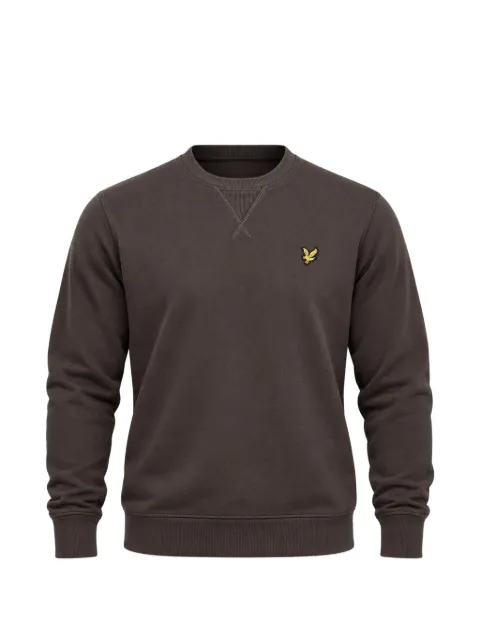 Lyle & Scott logo-patch crew-neck sweatshirt