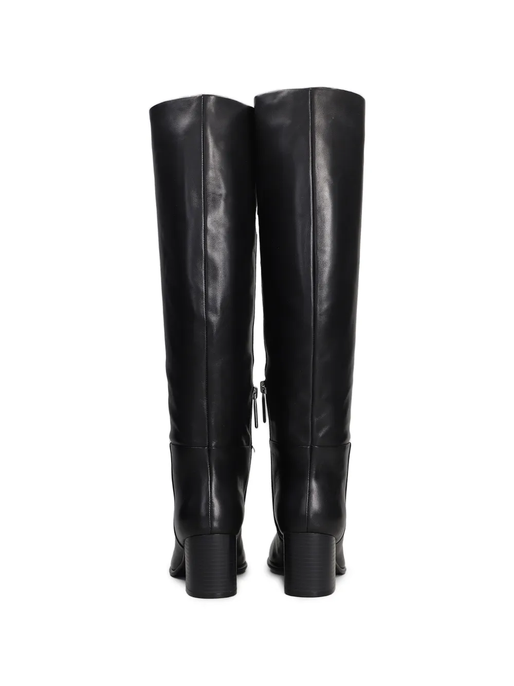 Bibi Lou Biarritz Booties knee-high leather boots Zwart