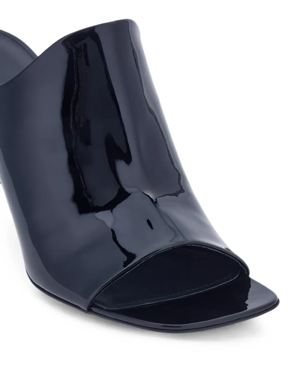 Ferragamo open-toe mules Zwart