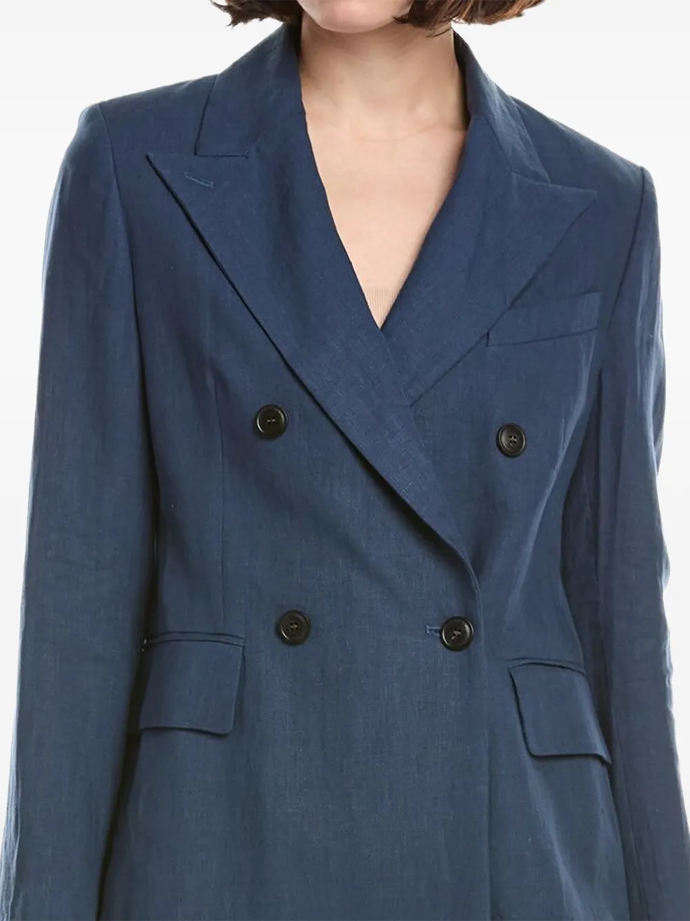 Eleventy Blazer met dubbele rij knopen Blauw