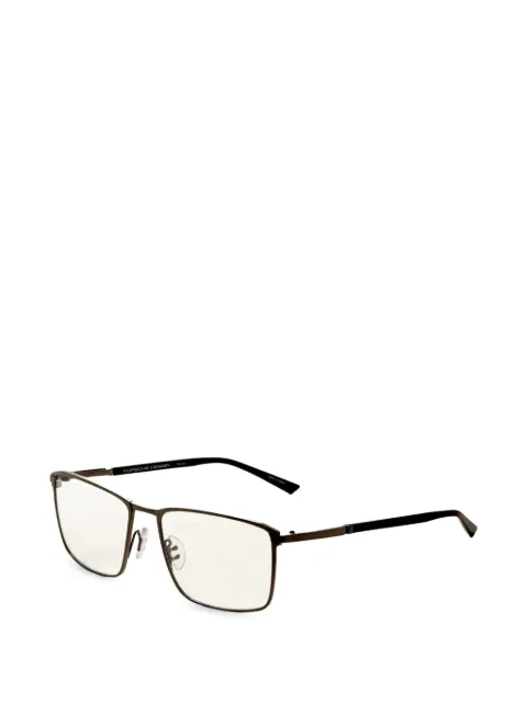 Porsche Design rectangle-frame glasses