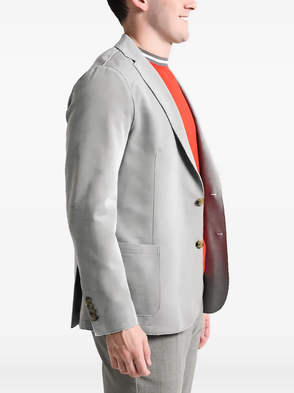 Eleventy tailored wool blazer Grijs