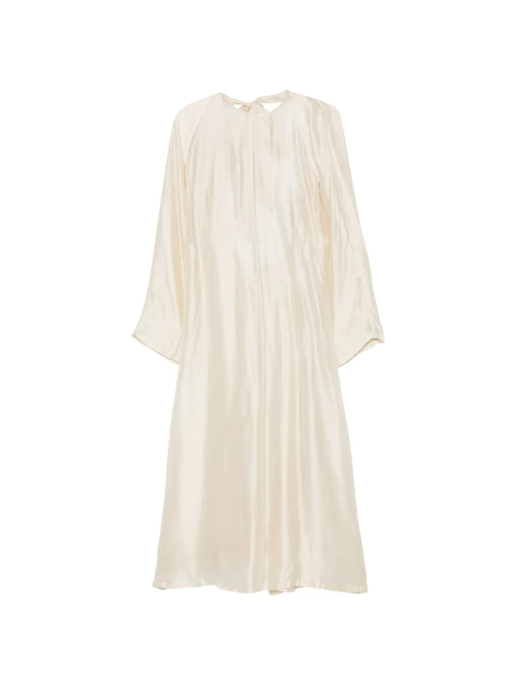 OUR LEGACY shimmering open-back maxi dress - Neutrals