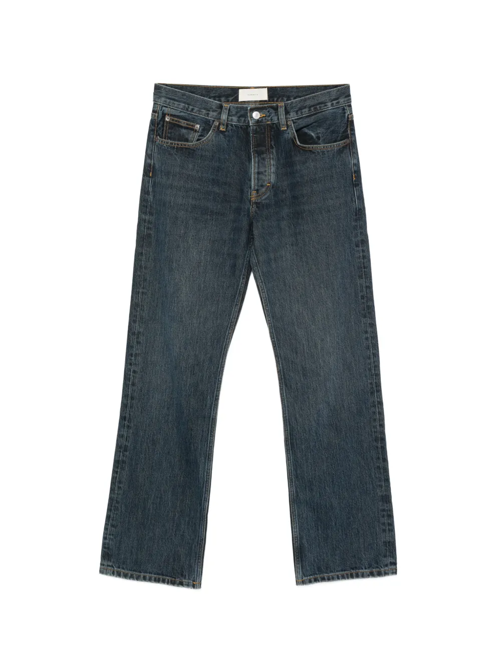 Jeanerica washed straight-leg jeans
