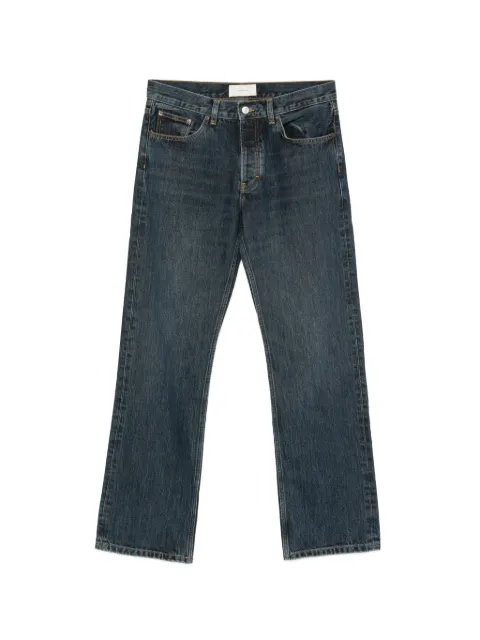 Jeanerica washed straight-leg jeans