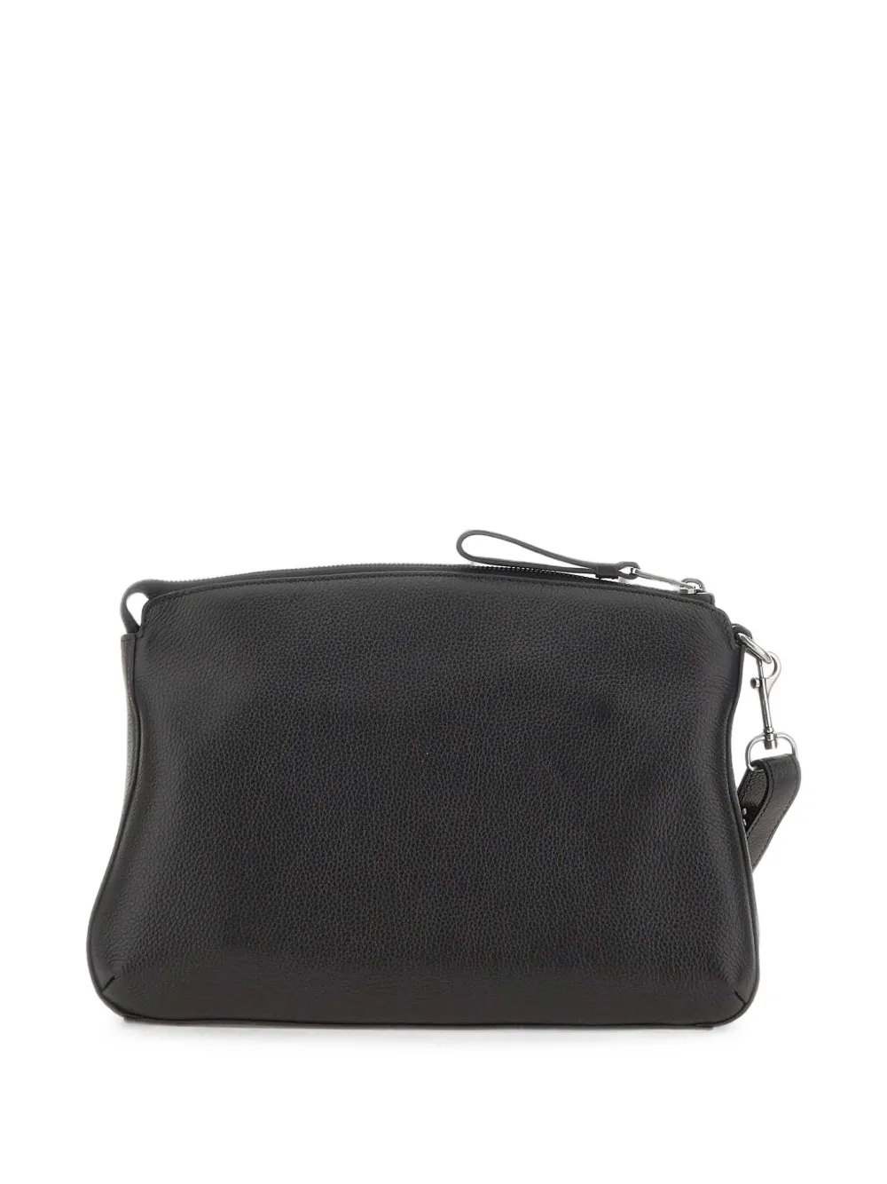 Borsalino Clutch met polsband Zwart
