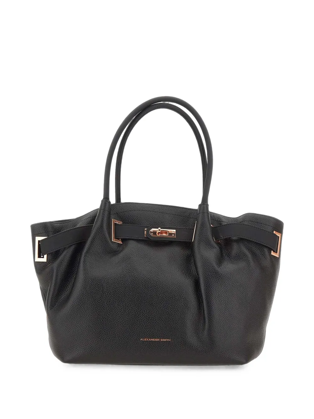 Alexander Smith L Brooke Embossed-logo Tote Bag In Red