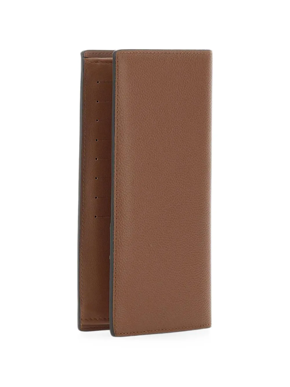 Borsalino logo-embossed bifold wallet Bruin