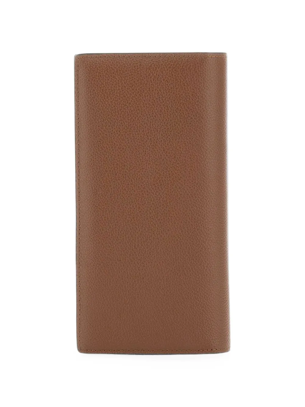 Borsalino logo-embossed bifold wallet Bruin