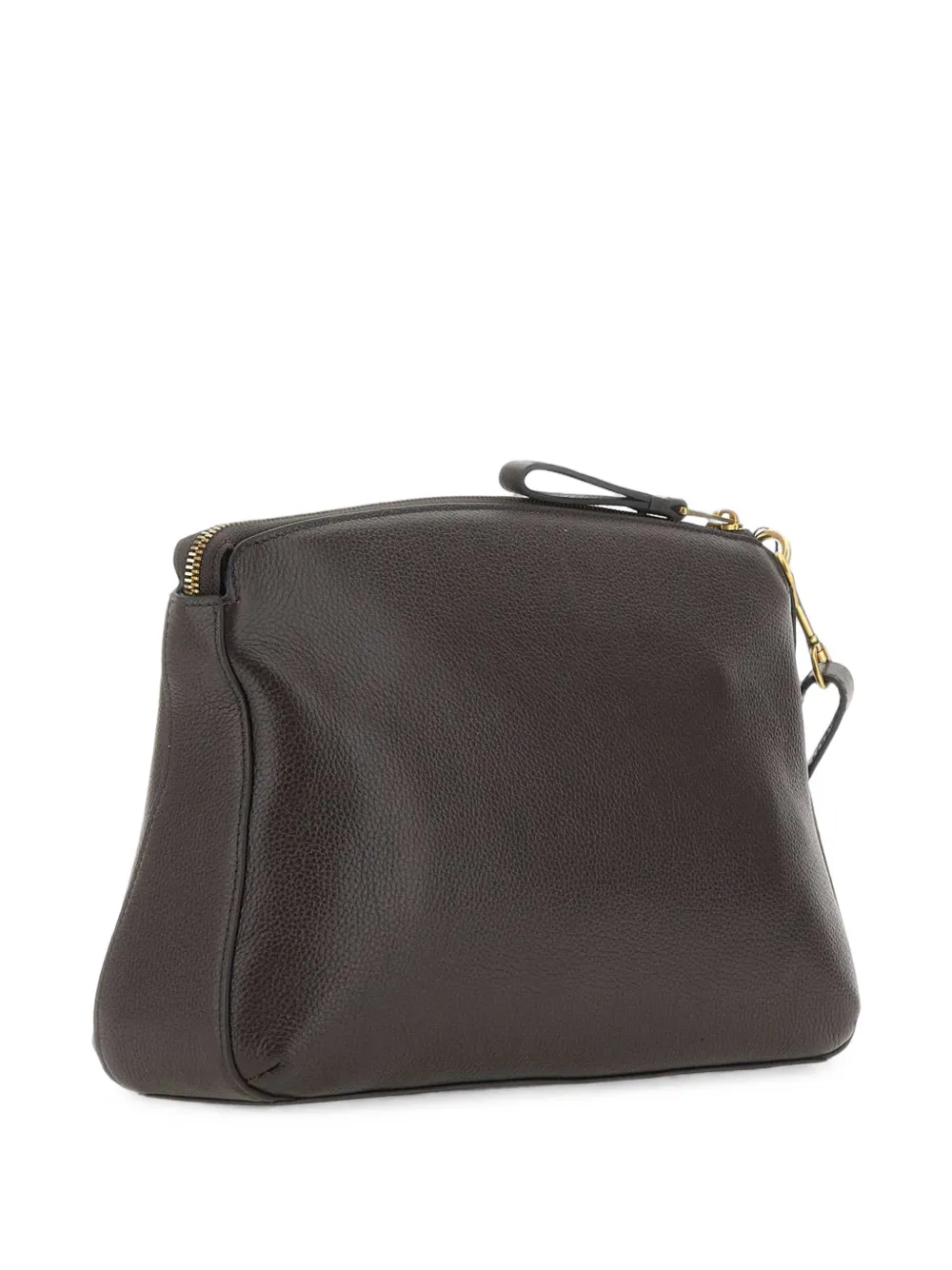 Borsalino Clutch met polsband Bruin