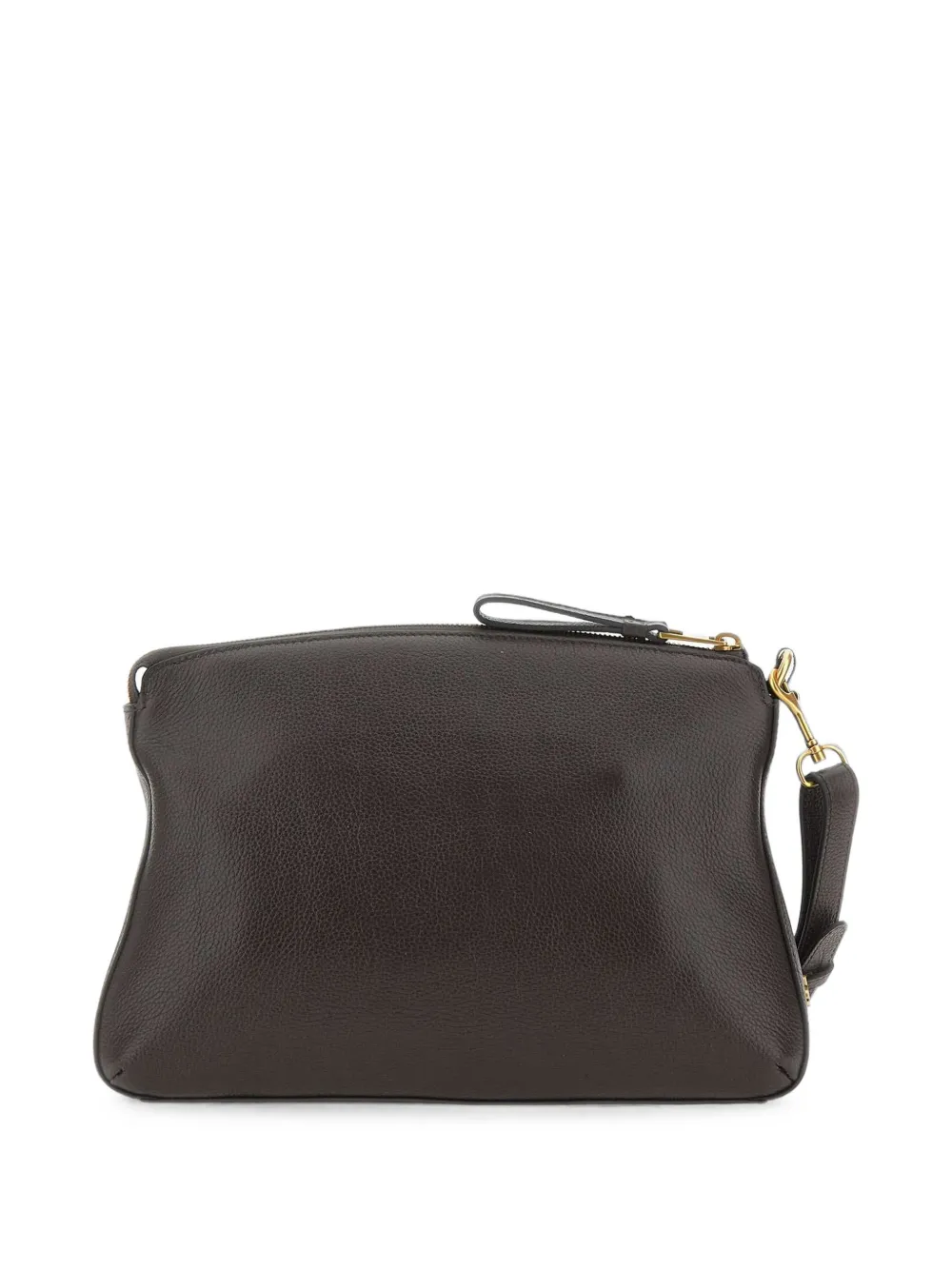 Borsalino Clutch met polsband Bruin