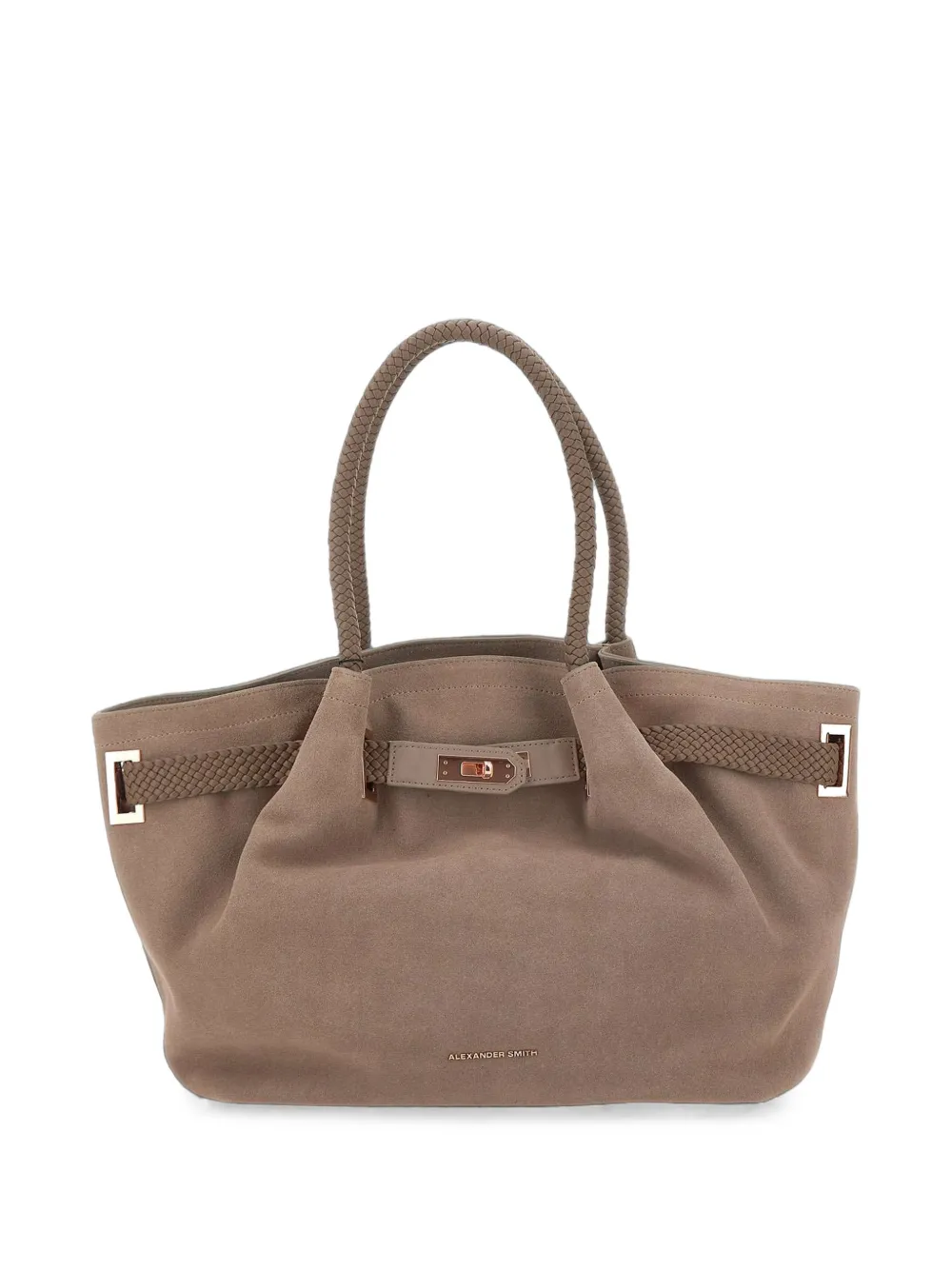 Alexander Smith L Brooke Woven-insert Tote Bag In Neutrals
