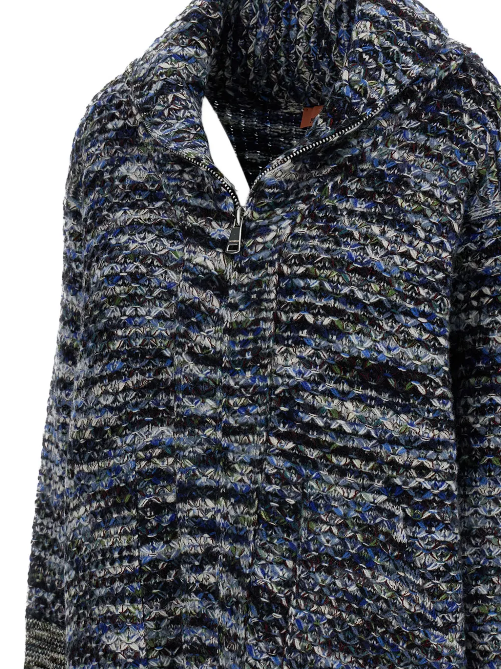 Missoni Trui met opgestikte zak Blauw
