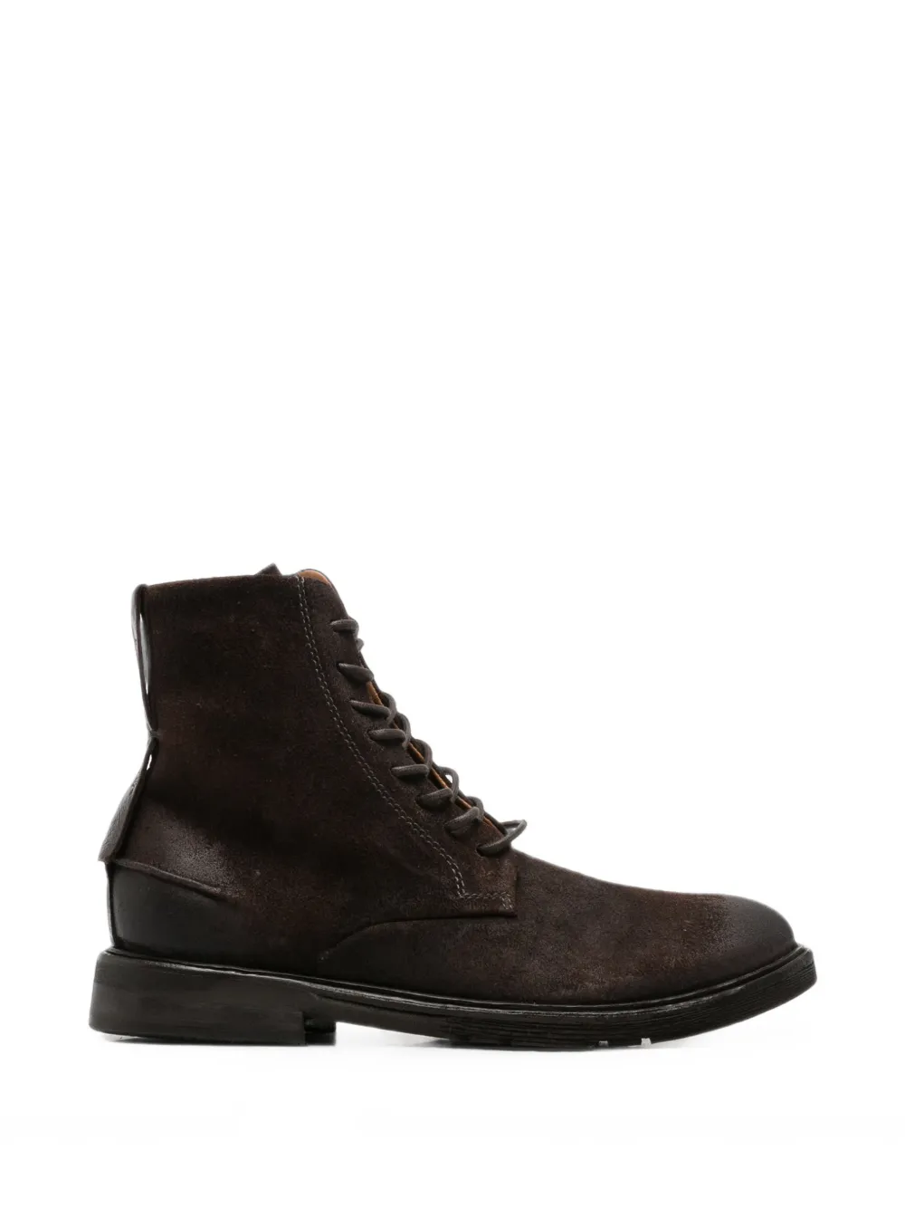 As98 Leather Boots In Brown