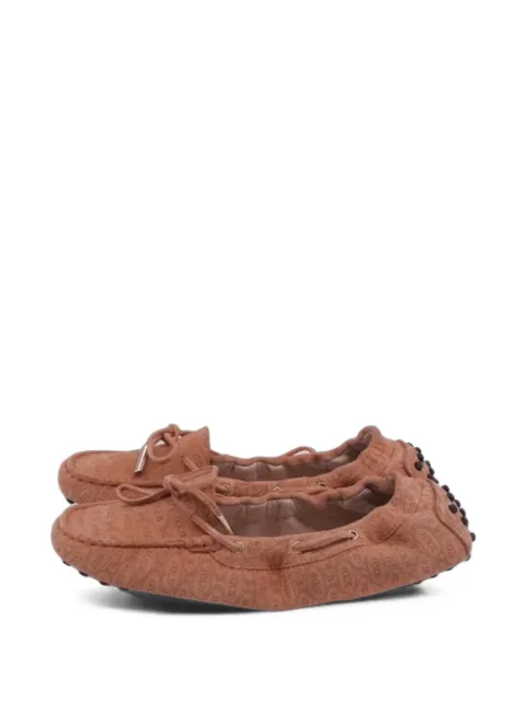 Tod's Vintage Happy Moments suede loafers