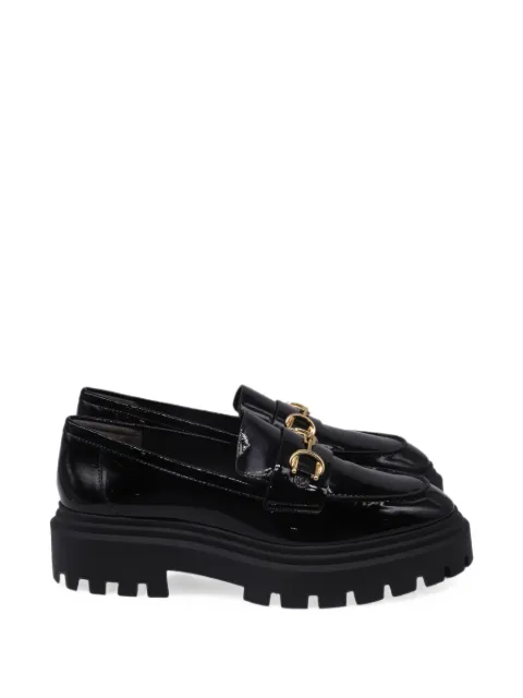Stuart Weitzman Owen buckled lug loafers