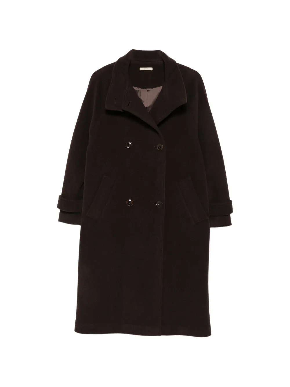 Sessùn Bleeckett double-breasted high-neck coat