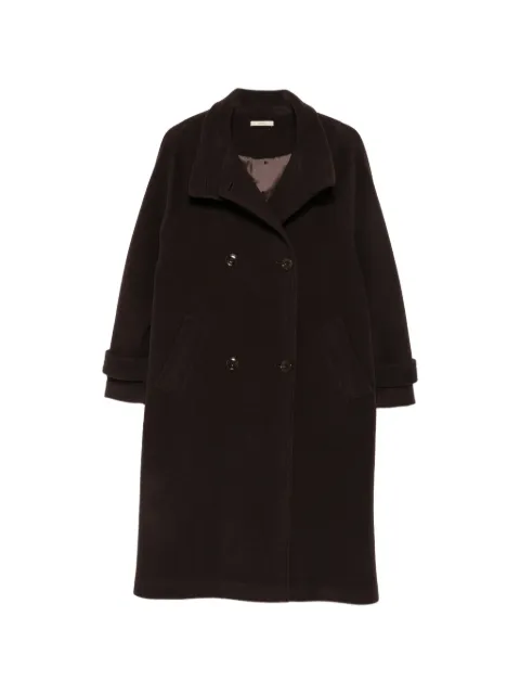 Sessùn Bleeckett double-breasted high-neck coat