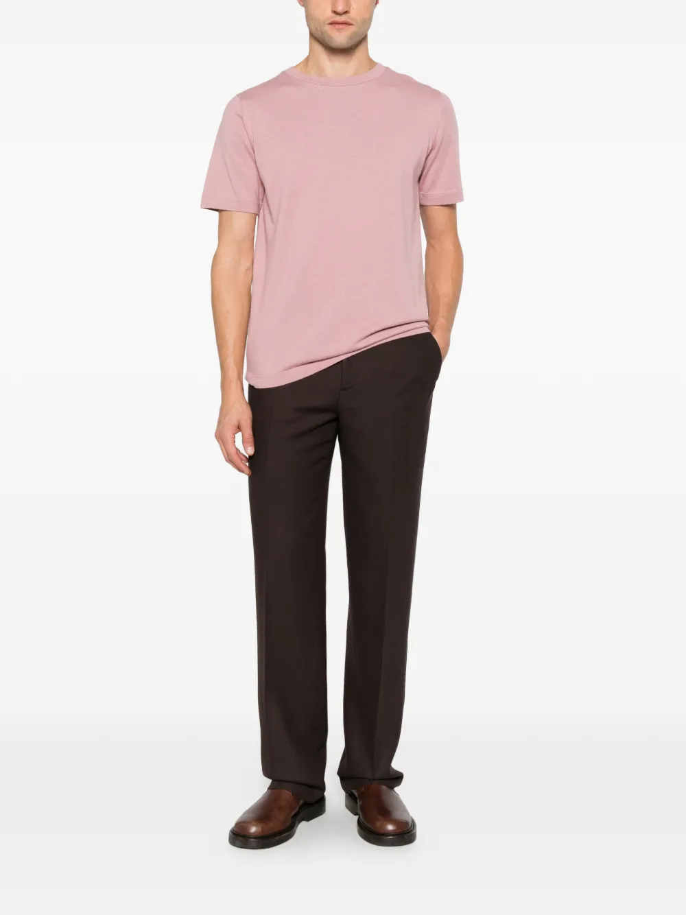 extreme cashmere James T-shirt Roze