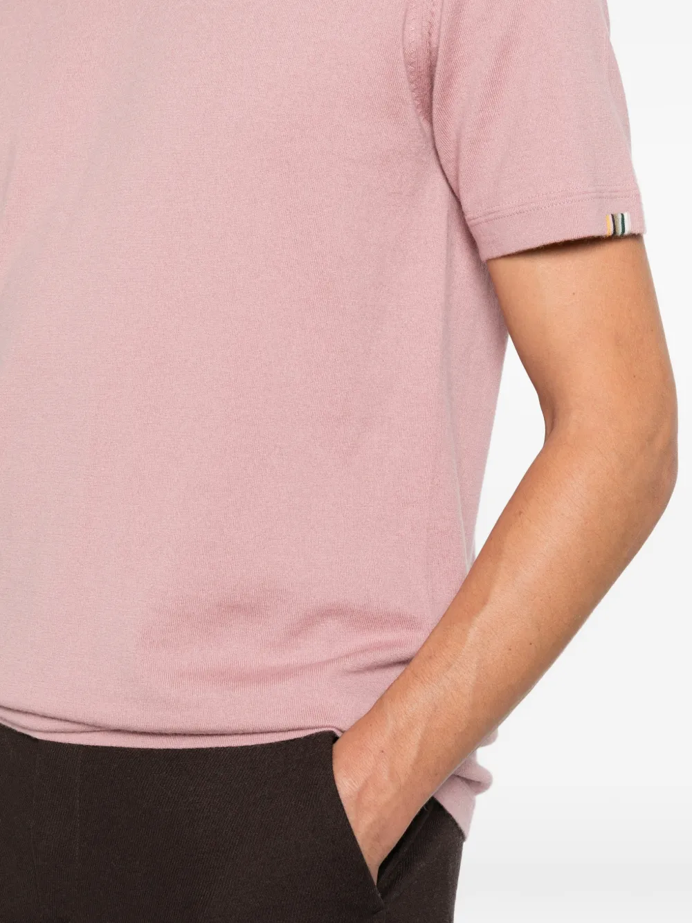 extreme cashmere James T-shirt Roze
