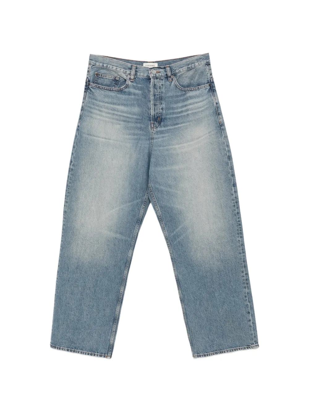 FRAME faded baggy jeans - Blu