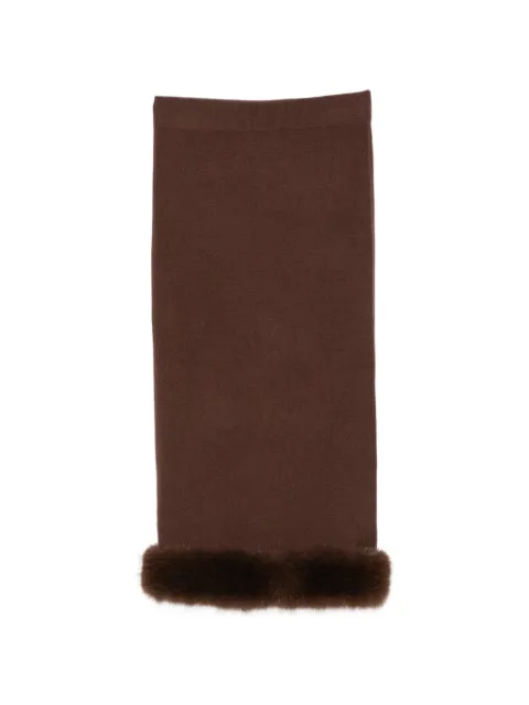 Philo-Sofie knitted midi skirt