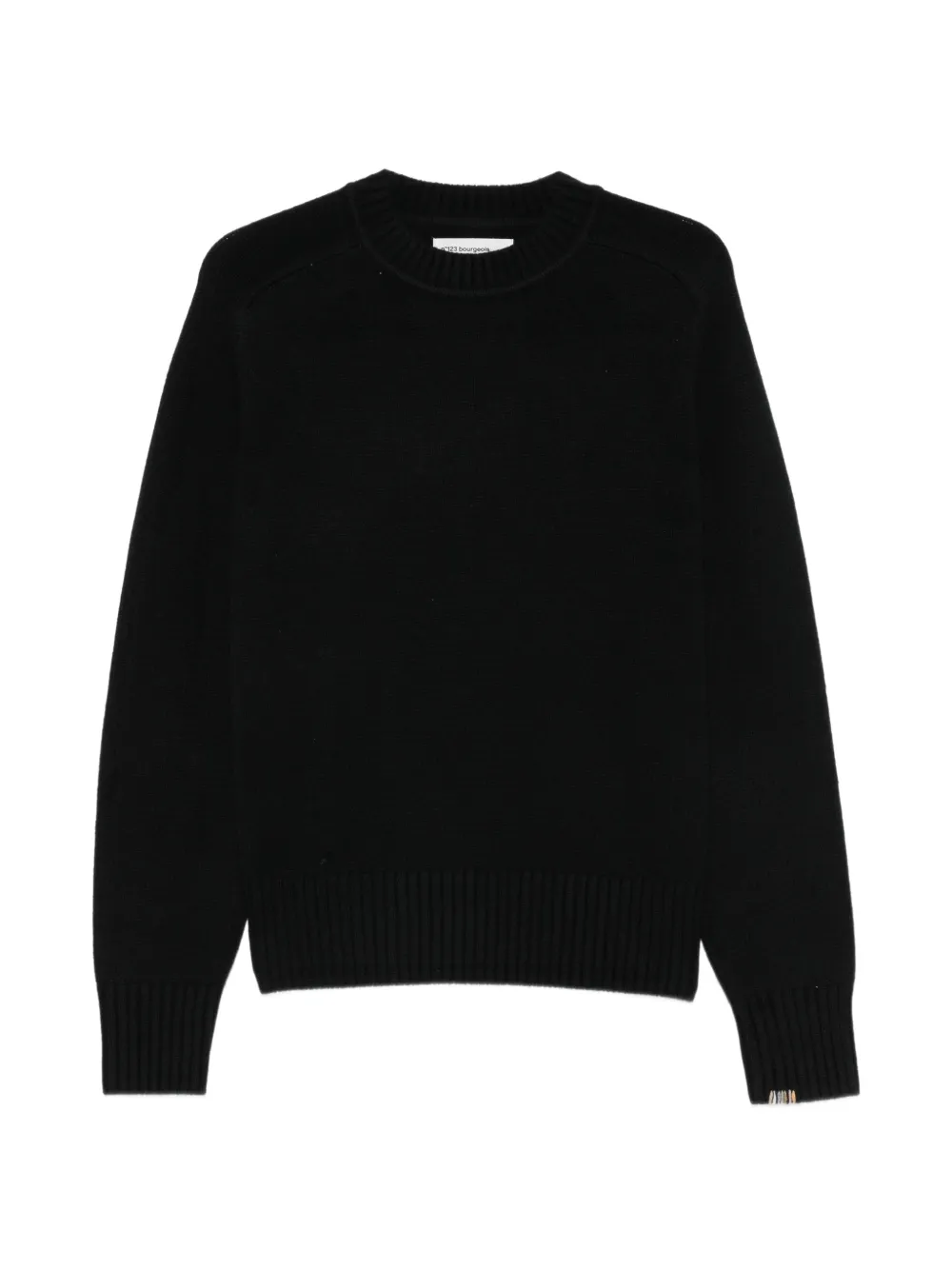 Extreme cashmere Bourgeois crew-neck sweater Zwart