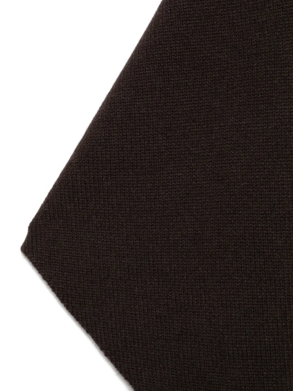 extreme cashmere Witch 2 Triangle Scarf in Brown, view 2