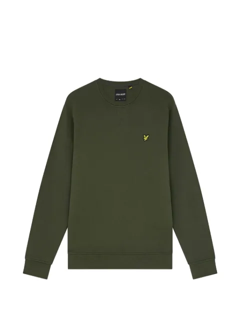 Lyle & Scott logo-patch crew-neck sweatshirt