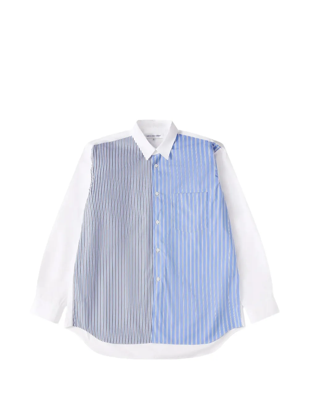 Comme Des Garçons Shirt Forever striped cotton shirt
