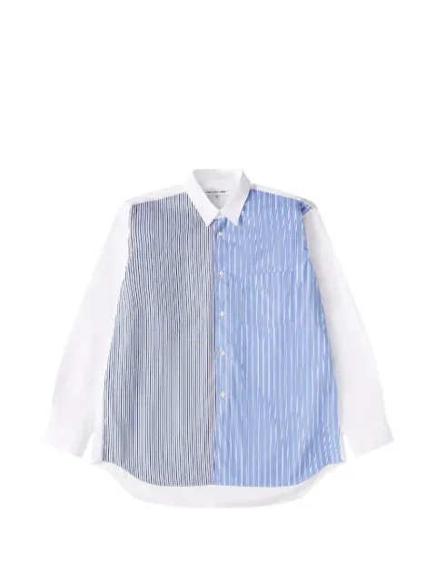 Comme Des Garçons Shirt Forever striped cotton shirt