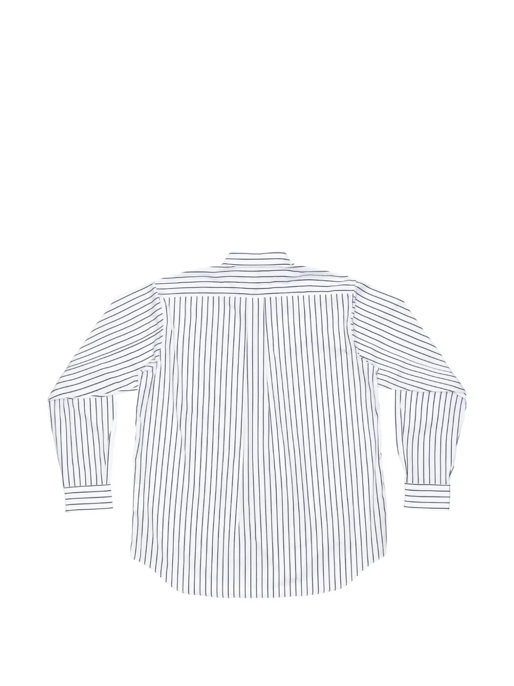 Comme Des Garçons Shirt Forever striped shirt Wit