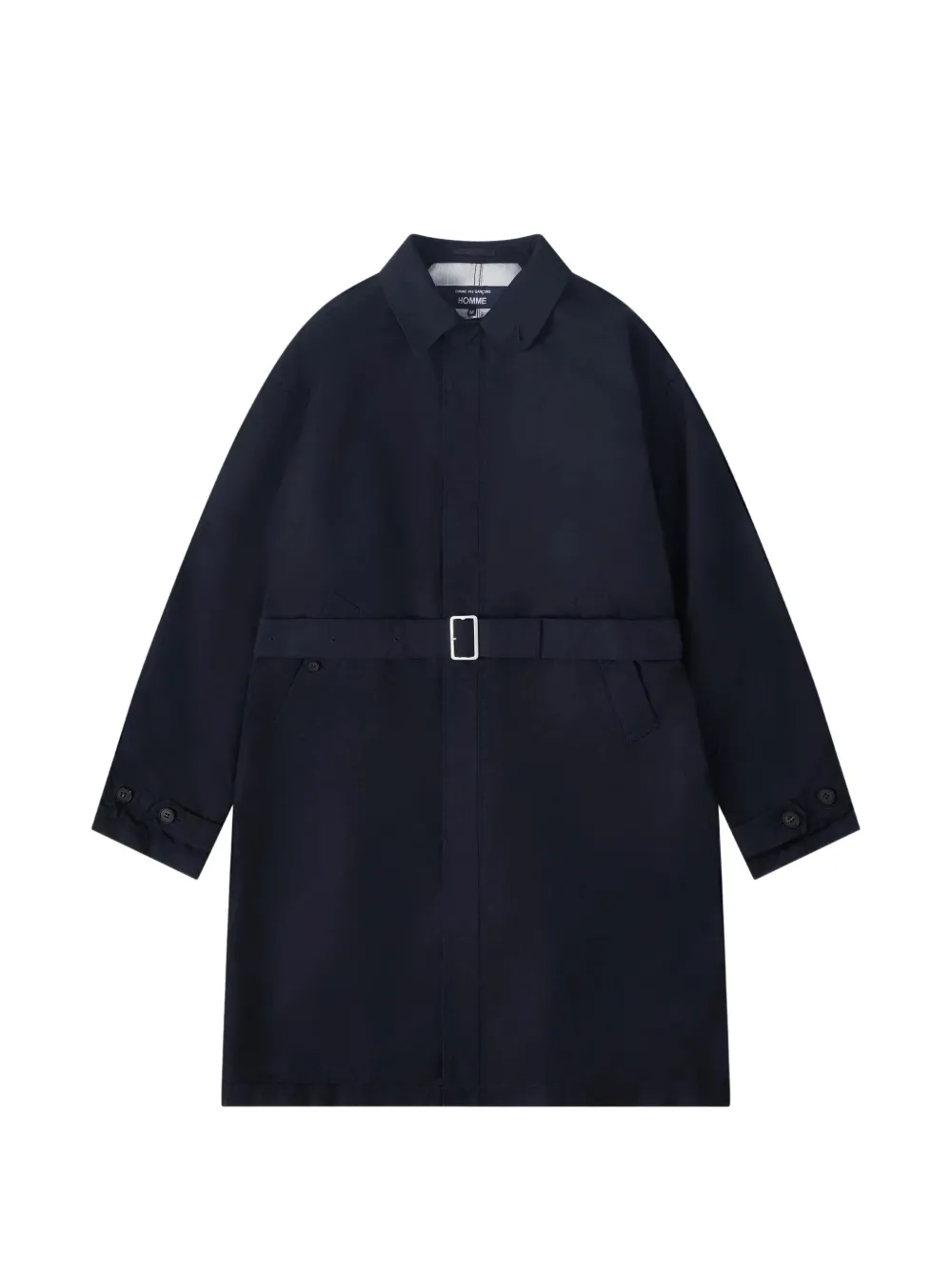 Comme des Garçons Homme Plus belted car coat - Blu