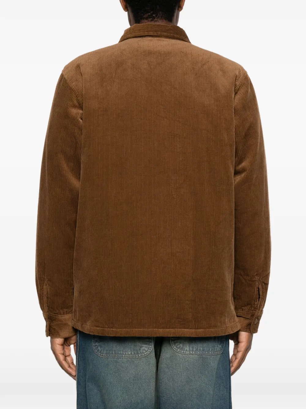 Carhartt WIP Whitsome ribfluwelen gewatteerd jack Bruin