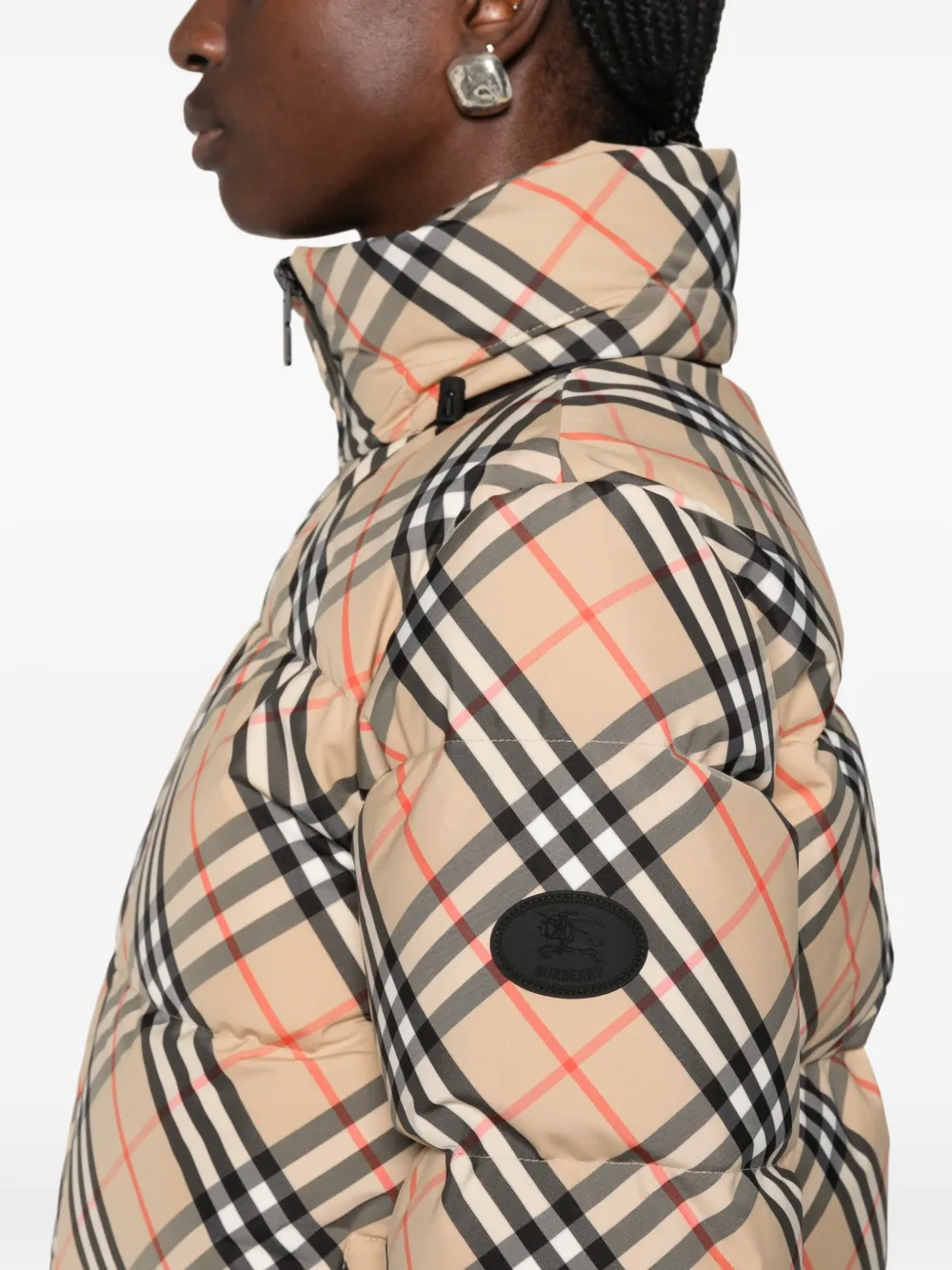 Burberry Check donsjas Beige