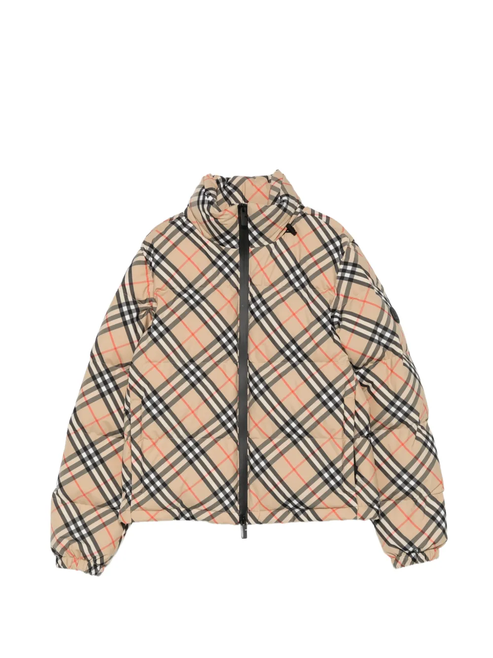Burberry Check puffer jacket