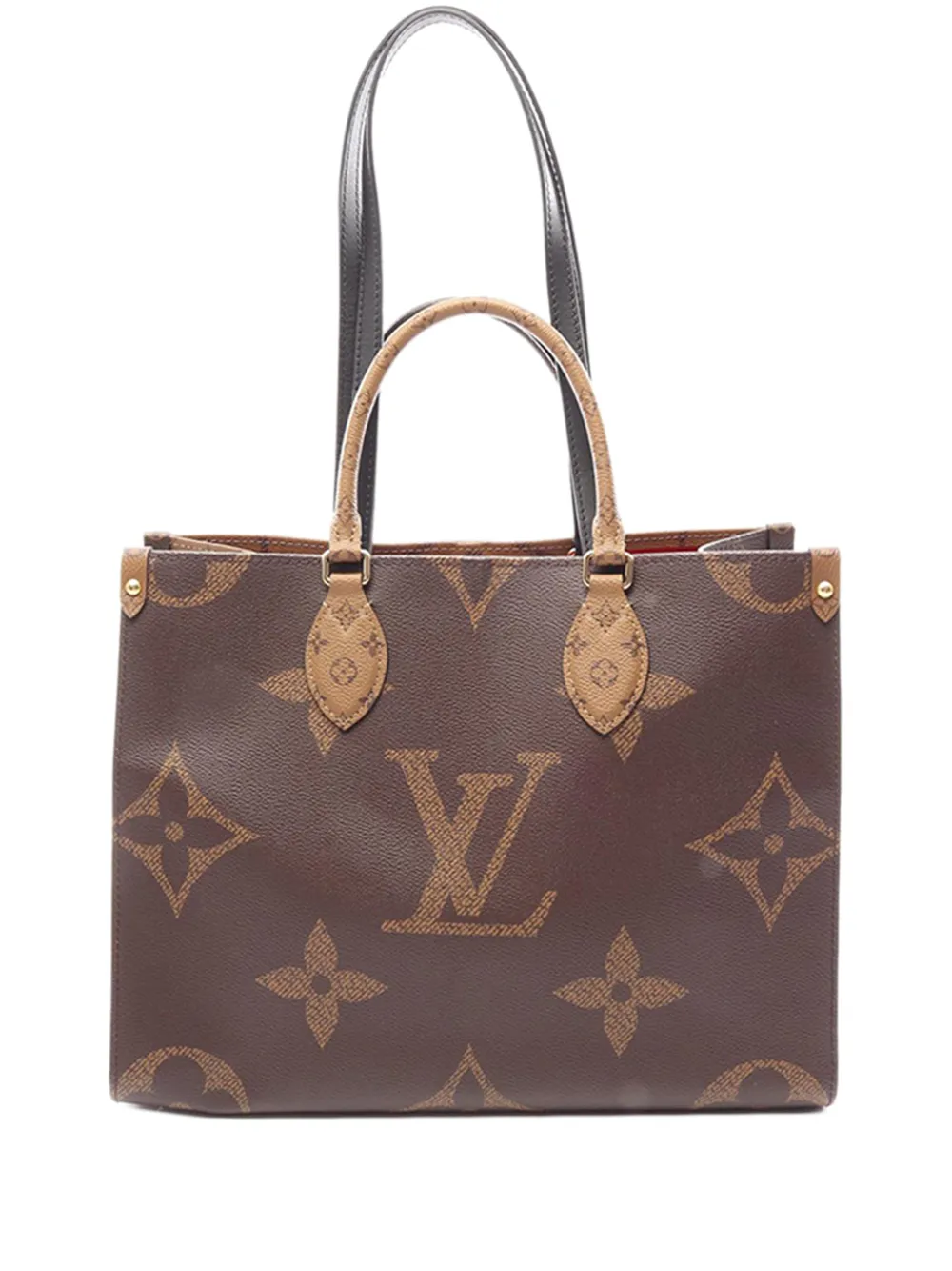 Louis Vuitton Pre-Owned 2000-2026 Monogram Reverse Giant OnTheGo MM satchel - Brown