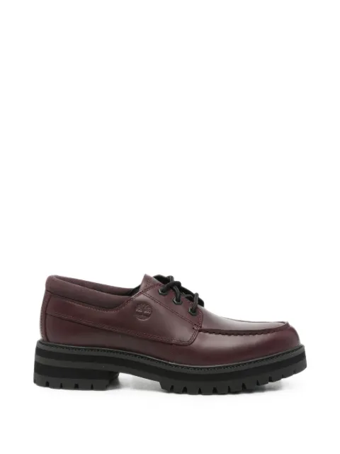 Timberland logo-embossed lug-sole loafers