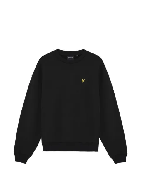 Lyle & Scott logo-patch cotton sweatshirt