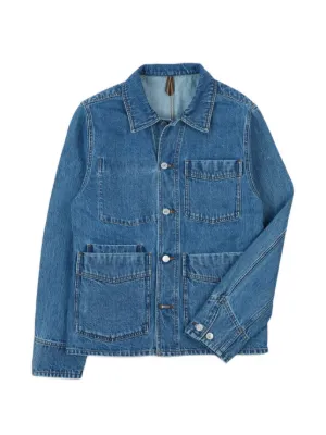 Alexander Wang プリント デニムジャケット | ブルー | FARFETCH JP