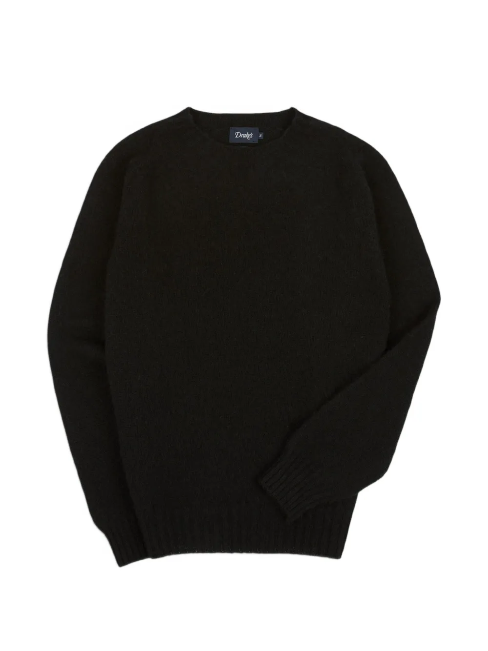 Drake's brushed Shetland sweater