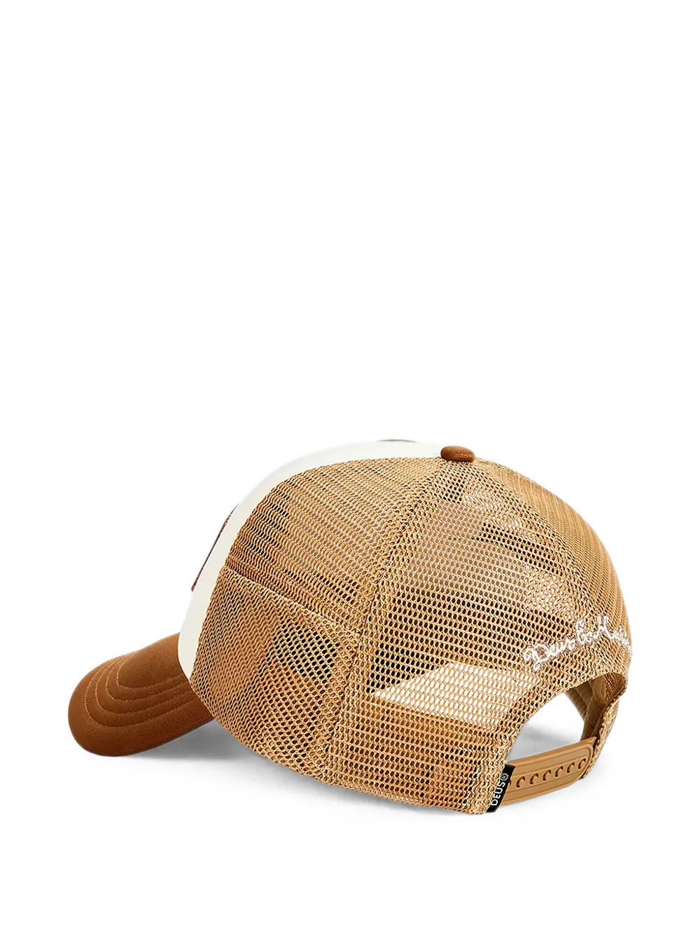 Deus Ex Machina Josel Trucker pet met mesh vlak Beige